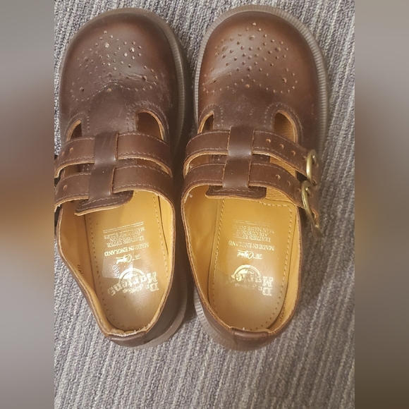 vintage brown mary jane dr martens - Picture 6 of 6